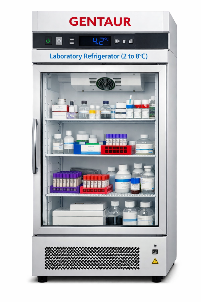 PLC Controlled Laboratory Refrigerator & GMP Model (PLC Controlled Laboratory Refrigerator with capacity of 1000 litres & GMP Model.)