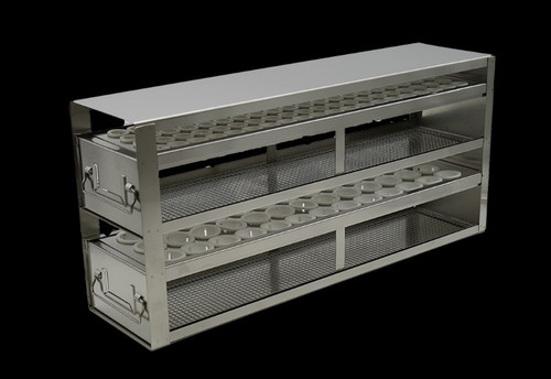 [A-FR-50-78] laboratory freezer rack with drawer for 50ml centrifuge tubes