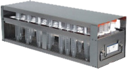 [A-FR-15-60] stainless steel laboratory freezer rack with drawer for 15ml centrifuge tubes holds