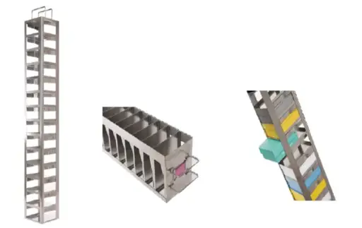 [5122A93] Horizontal square inventory rack (CFC-10-2) - 10-place